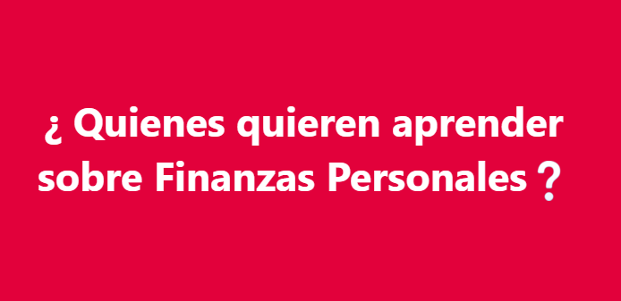 Finanzas Personales