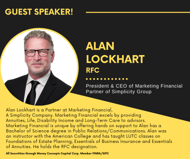 Guest Speaker - Alan Lockhart