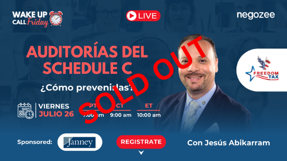 AUDITORIAS-DEL-SCHEDULE-C-NEGOZEEWAKE-UP-CALL-FRIDAY-1_SoldOut