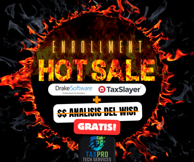 EnrollmentHotSale-TaxProTechServices
