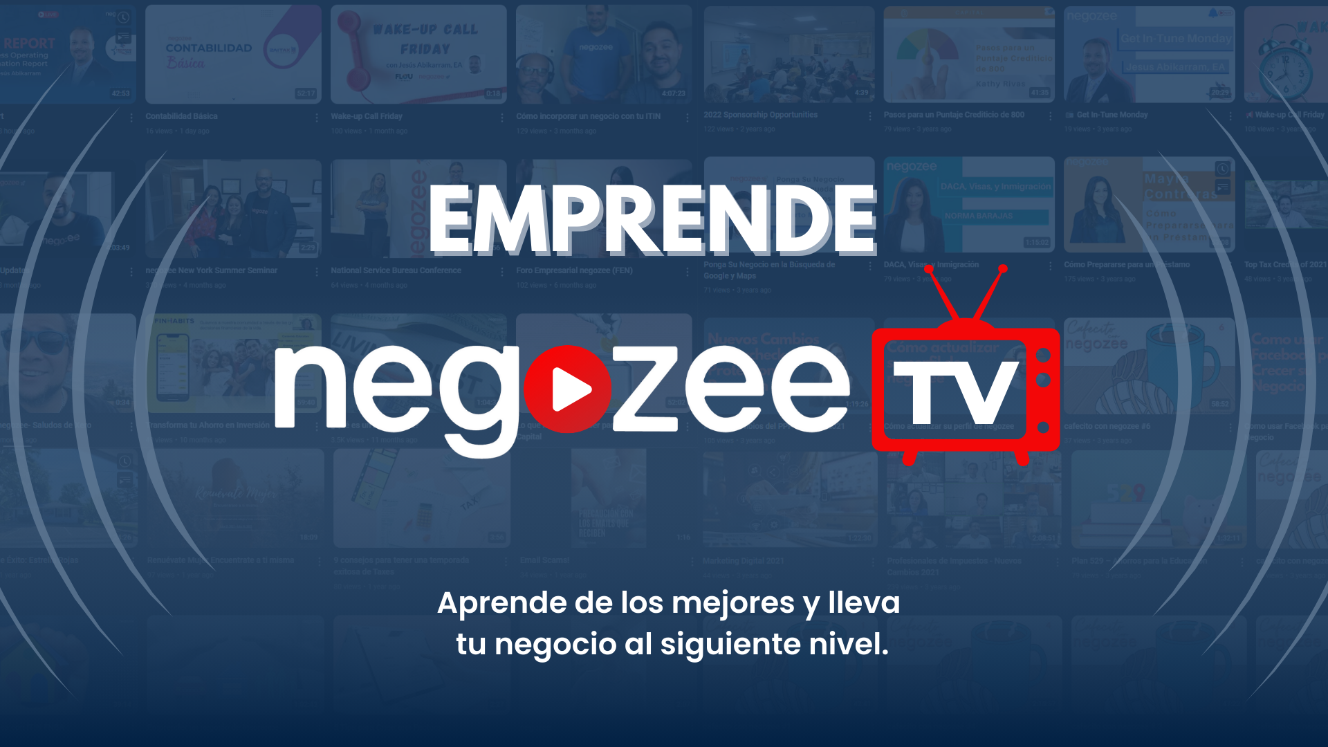 Banner y logo negozee TV (1)