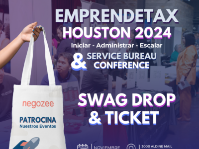 Emprende Tax Masterclass & Service Bureau Swag Drop plus Ticket