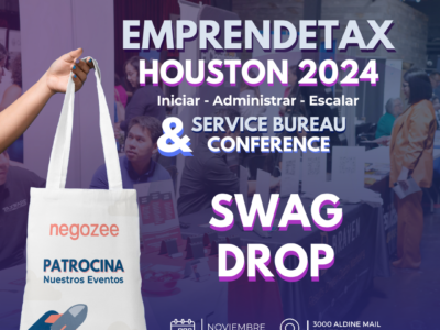 Emprende Tax Masterclass & Service Bureau Swag Drop