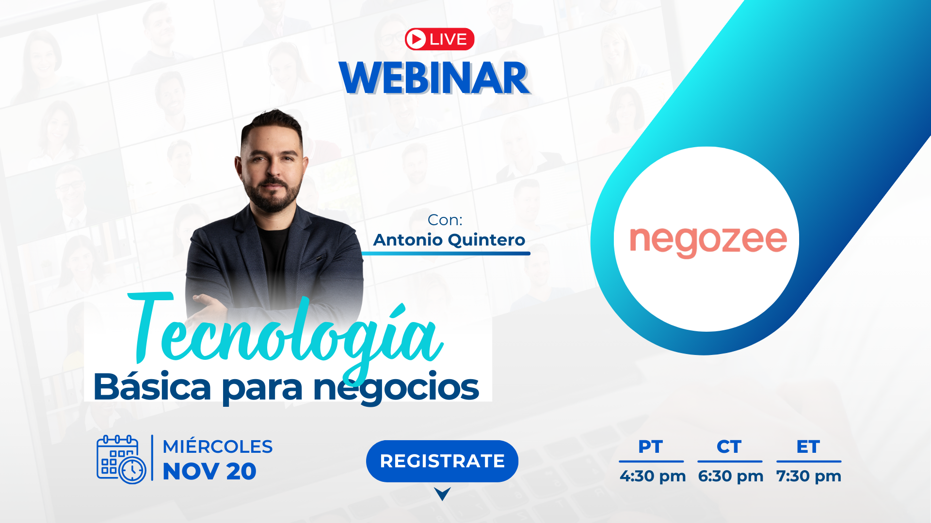 Tecnología para negocios negozee