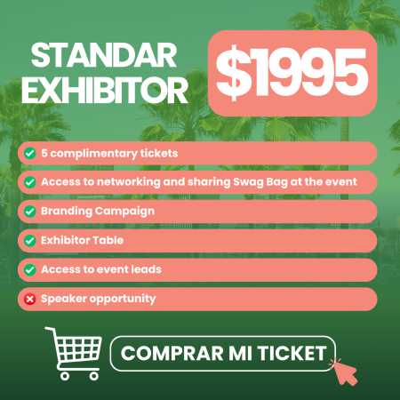 Two row exhibitor Emprende 360 California