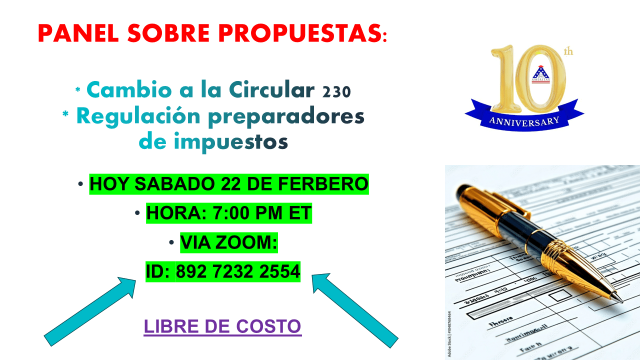 PANEL SOBRE PROPUESTAS