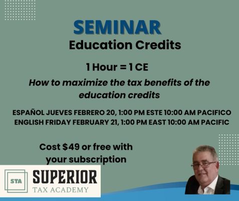 Education credits