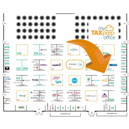 Latino Tax Fest - 2025 Booth Location (1)