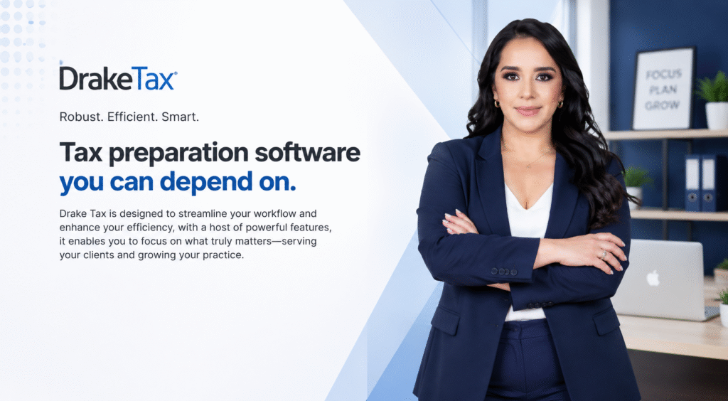 Tech para negocios: Drake Software Training Series 2027.