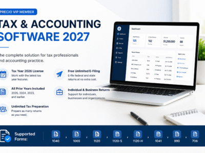 Drake Tax Software 2027 + Accounting (Precio VIP Member) $1,995 USD