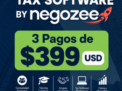 Tax Software License 2027 (Payment Plan: 3 x $399)