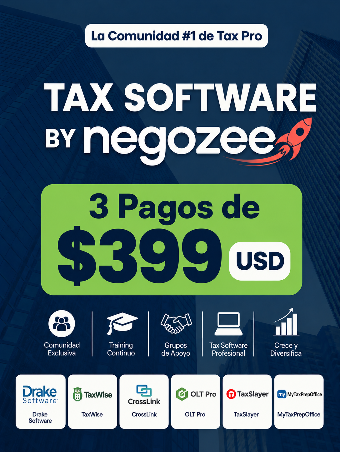 Tax Software License 2027 (Payment Plan: 3 x $399)