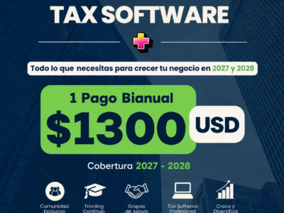 Licencia de Software 2027-2028 (OLT Pro y MyTaxPrepOffice) - Plan Bianual