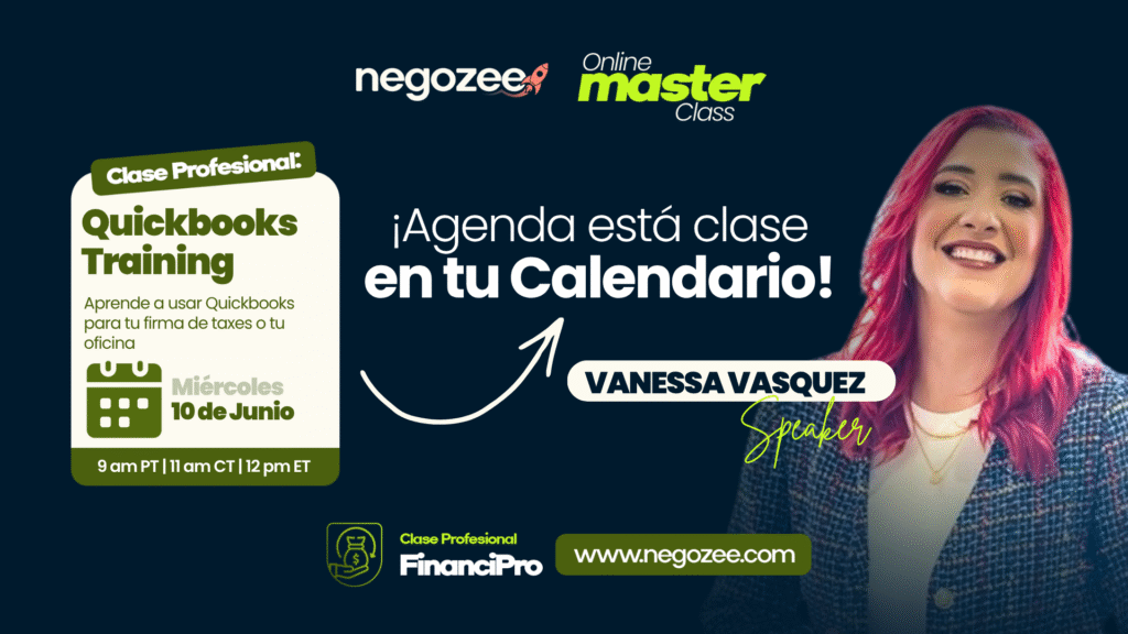 Clase en Vivo de QuickBooks