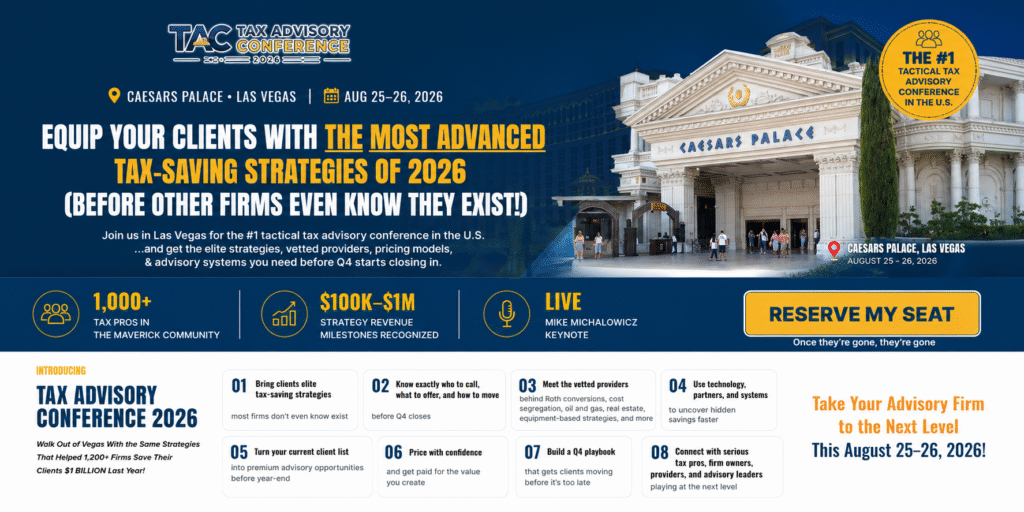 Tax Advisory Conference 2026