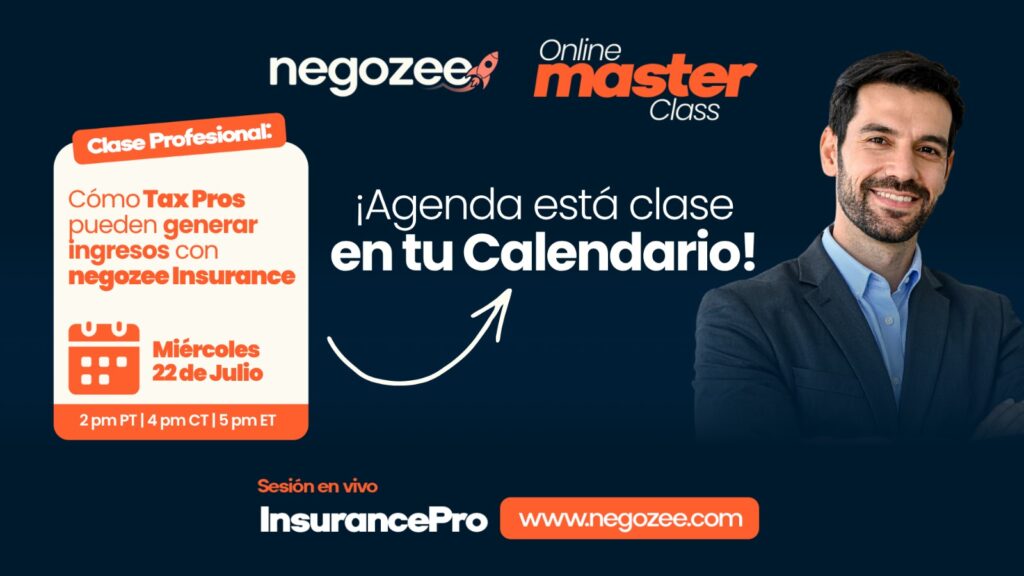 negozee Insurance: Cómo Tax Pros pueden generar ingresos con negozee Insurance